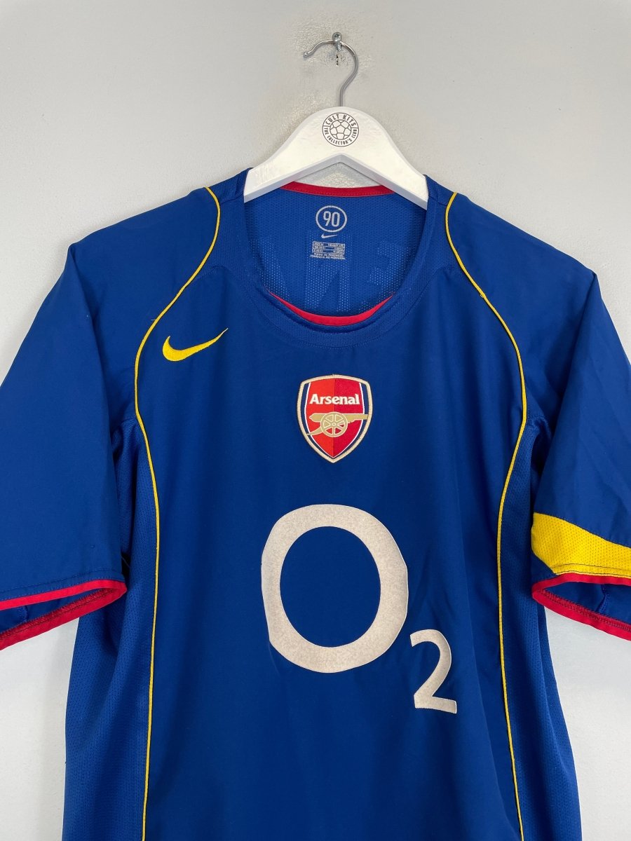 2004/05 ARSENAL HENRY 14 AWAY SHIRT (M) NIKE - Cult Kits - Medium - Buy Vintage Football Shirts, Authentic Retro Football Shirts For Sale, Classic Football Shirts & Soccer Jersey