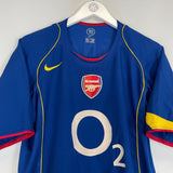 2004/05 ARSENAL HENRY 14 AWAY SHIRT (M) NIKE - Cult Kits - Medium - Buy Vintage Football Shirts, Authentic Retro Football Shirts For Sale, Classic Football Shirts & Soccer Jersey