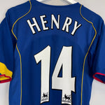 2004/05 ARSENAL HENRY 14 AWAY SHIRT (M) NIKE - Cult Kits - Medium - Buy Vintage Football Shirts, Authentic Retro Football Shirts For Sale, Classic Football Shirts & Soccer Jersey
