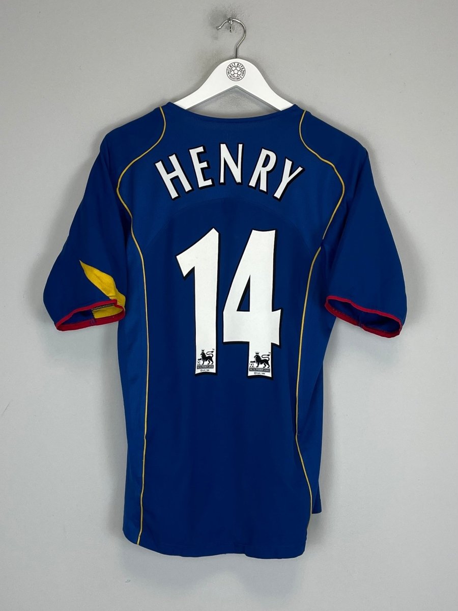 2004/05 ARSENAL HENRY 14 AWAY SHIRT (M) NIKE - Cult Kits - Medium - Buy Vintage Football Shirts, Authentic Retro Football Shirts For Sale, Classic Football Shirts & Soccer Jersey