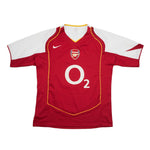 Buy 2004/05 Arsenal Henry 14 Home Shirt (M) Nike ~ Free worldwide shipping ~ Authentic Vintage Football Shirts from Cult Kits