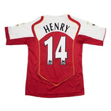 Buy 2004/05 Arsenal Henry 14 Home Shirt (S) Nike ~ Free worldwide shipping ~ Authentic Vintage Football Shirts from Cult Kits