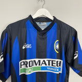 Shop 2004/05 ATALANTA HOME SHIRT (M) ASICS, classic football shirts, vintage football shirts & retro soccer jerseys at Cult Kits