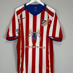 2004/05 ATLETICO MADRID F.TORRES 9 SPIDERMAN HOME SHIRT (XL) NIKE - Cult Kits - XL - Buy Vintage Football Shirts, Authentic Retro Football Shirts For Sale, Classic Football Shirts & Soccer Jersey