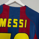 Shop 2004/05 BARCELONA MESSI #30 HOME SHIRT (M) NIKE, classic football shirts, vintage football shirts & retro soccer jerseys at Cult Kits