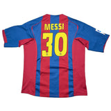 Buy 2004/05 Barcelona Messi 30 Home Shirt (XL) Nike ~ Free worldwide shipping available ~ Authentic Vintage Football Shirts from Cult Kits
