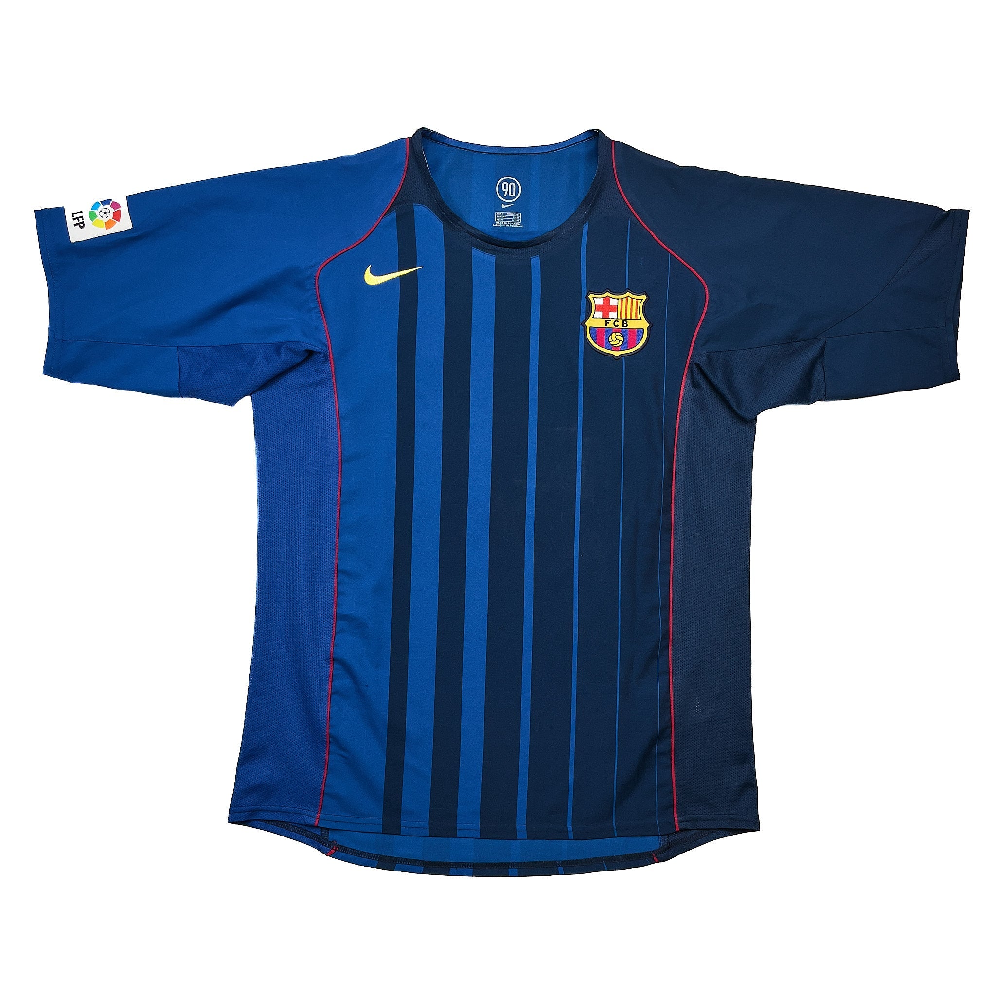 Buy 2004/05 Barcelona Ronaldinho 10 Away Shirt (L) Nike ~ Free worldwide shipping ~ Authentic Vintage Football Shirts from Cult Kits