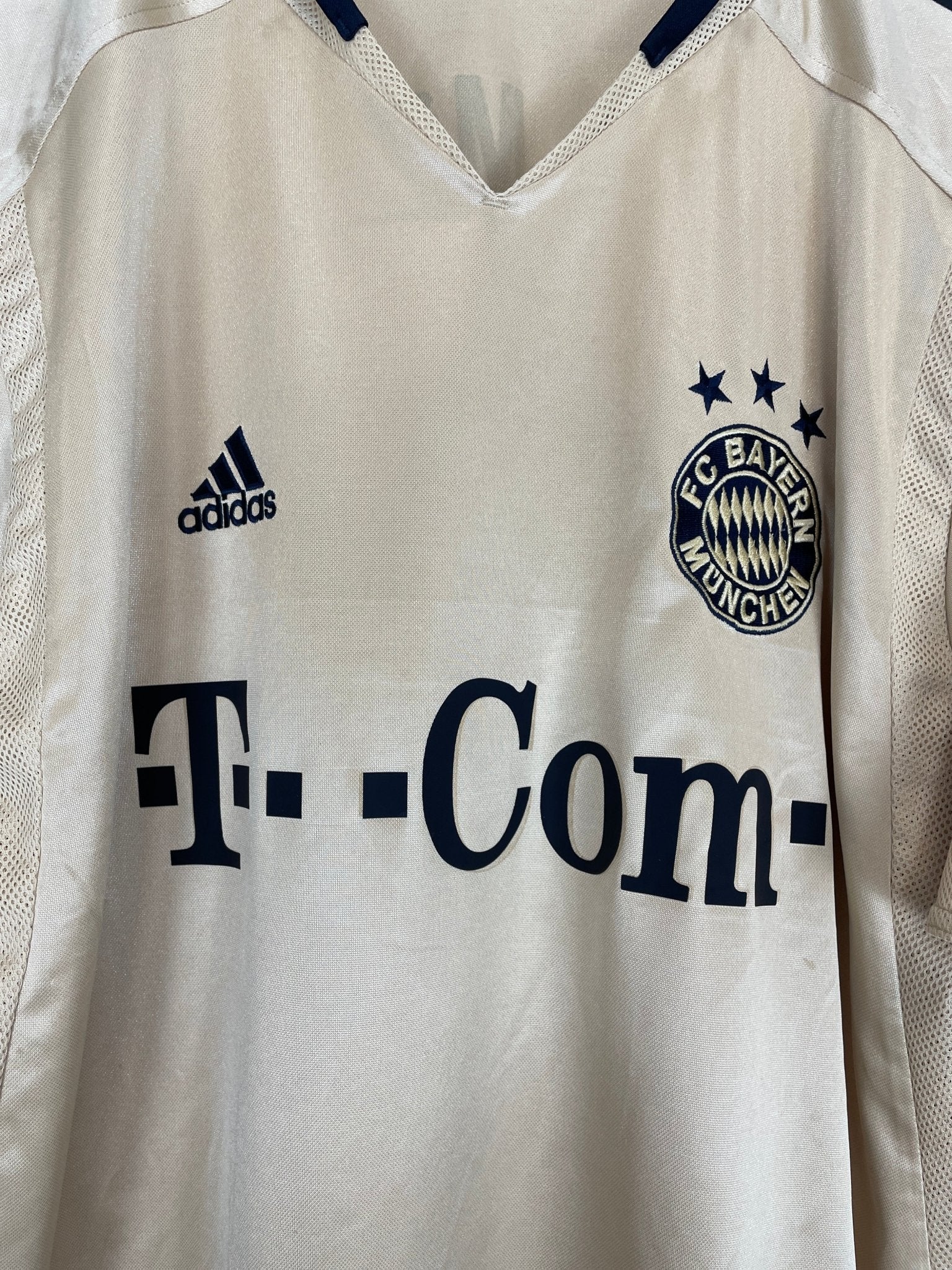 Shop 2004/05 BAYERN MUNICH BALLACK #13 AWAY SHIRT (L) ADIDAS, classic football shirts, vintage football shirts & retro soccer jerseys at Cult Kits