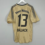 Shop 2004/05 BAYERN MUNICH BALLACK #13 AWAY SHIRT (L) ADIDAS, classic football shirts, vintage football shirts & retro soccer jerseys at Cult Kits