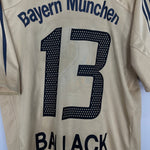 Shop 2004/05 BAYERN MUNICH BALLACK #13 AWAY SHIRT (L) ADIDAS, classic football shirts, vintage football shirts & retro soccer jerseys at Cult Kits