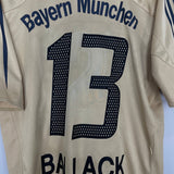 Shop 2004/05 BAYERN MUNICH BALLACK #13 AWAY SHIRT (L) ADIDAS, classic football shirts, vintage football shirts & retro soccer jerseys at Cult Kits