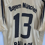 Shop 2004/05 BAYERN MUNICH BALLACK #13 AWAY SHIRT (L) ADIDAS, classic football shirts, vintage football shirts & retro soccer jerseys at Cult Kits