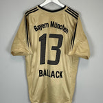 Shop 2004/05 BAYERN MUNICH BALLACK #13 AWAY SHIRT (L) ADIDAS, classic football shirts, vintage football shirts & retro soccer jerseys at Cult Kits