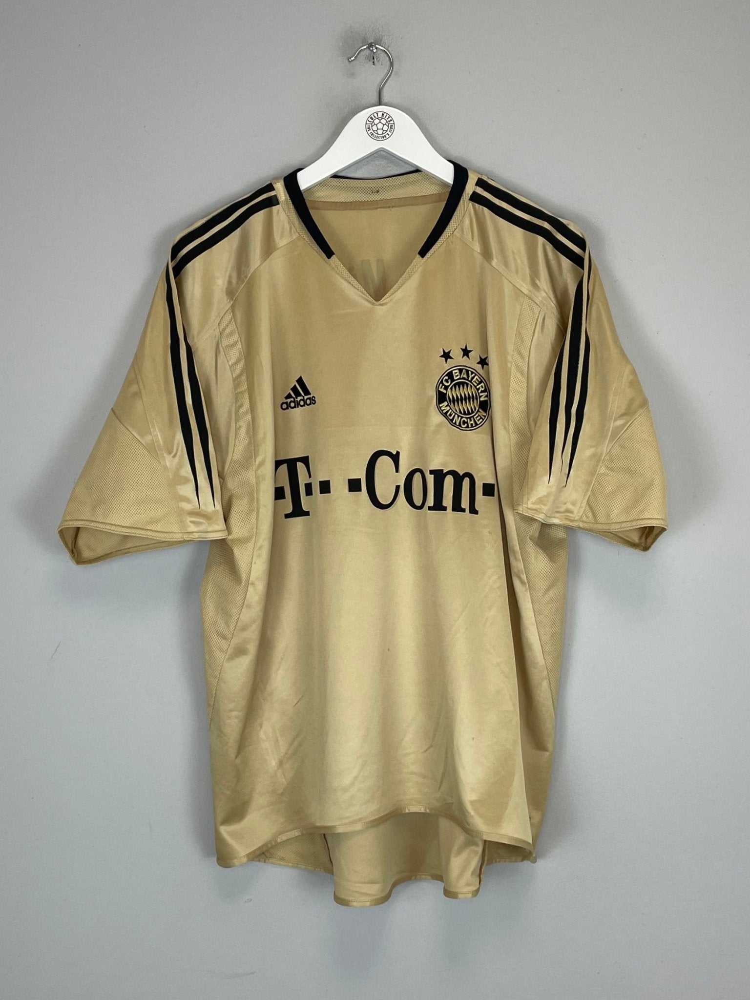 Shop 2004/05 BAYERN MUNICH BALLACK #13 AWAY SHIRT (L) ADIDAS, classic football shirts, vintage football shirts & retro soccer jerseys at Cult Kits