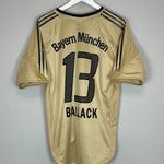 2004/05 BAYERN MUNICH BALLACK 13 AWAY SHIRT (M) ADIDAS - Cult Kits - Medium - Buy Vintage Football Shirts, Authentic Retro Football Shirts For Sale, Classic Football Shirts & Soccer Jersey