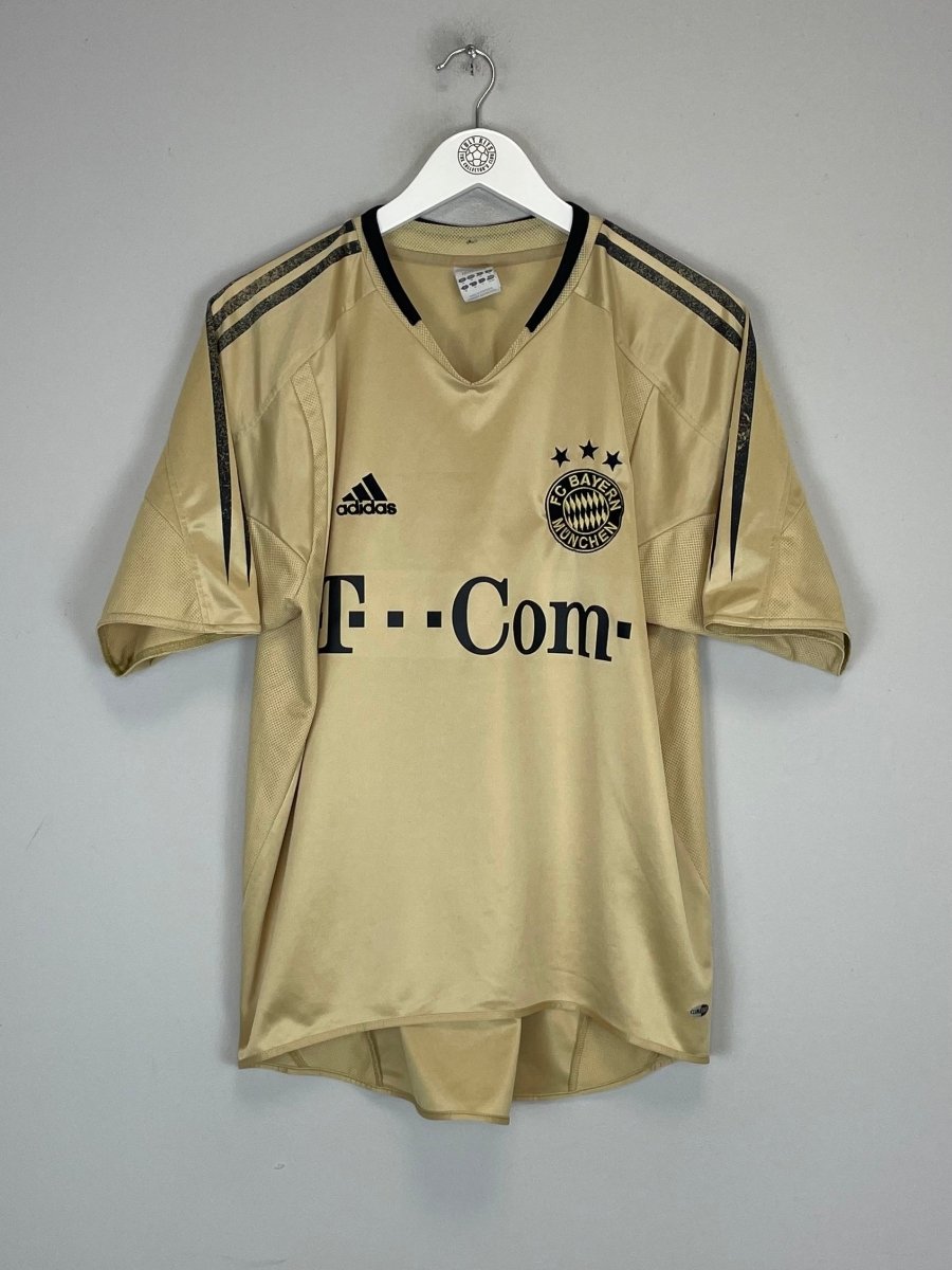 2004/05 BAYERN MUNICH BALLACK 13 AWAY SHIRT (M) ADIDAS - Cult Kits - Medium - Buy Vintage Football Shirts, Authentic Retro Football Shirts For Sale, Classic Football Shirts & Soccer Jersey
