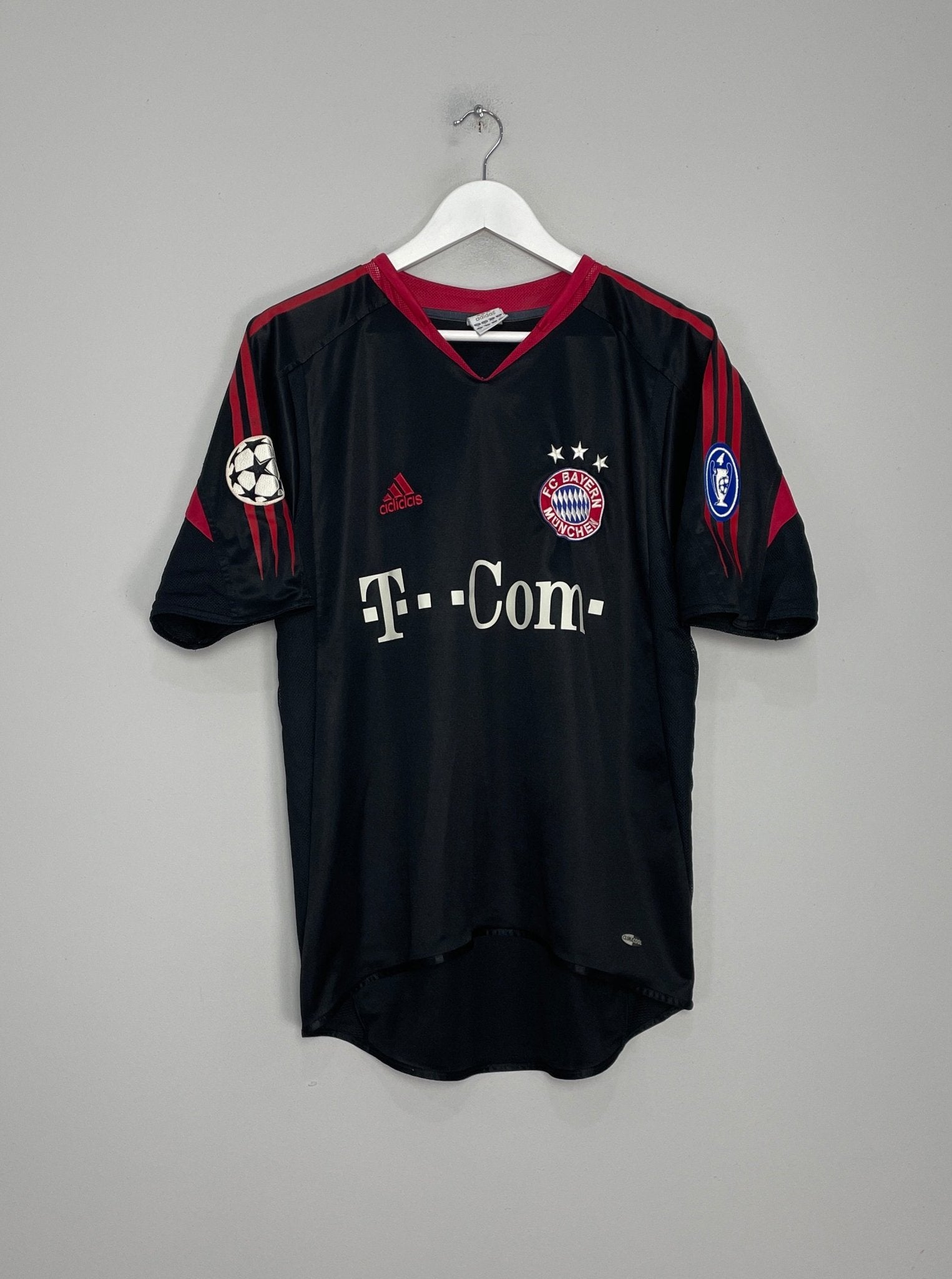 Shop 2004/05 BAYERN MUNICH BALLACK #13 C/L THIRD SHIRT (M) ADIDAS, classic football shirts, vintage football shirts & retro soccer jerseys at Cult Kits