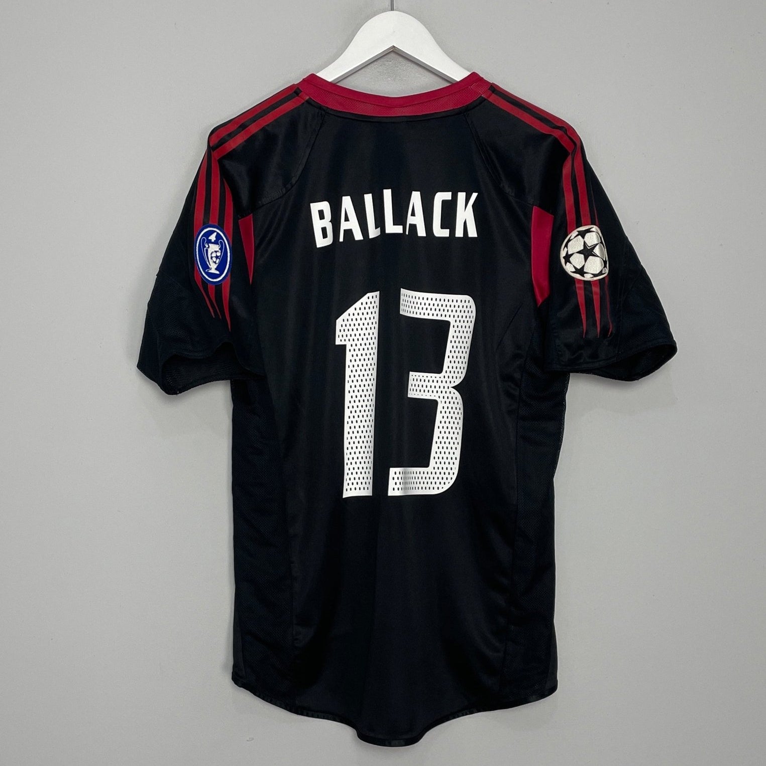Shop 2004/05 BAYERN MUNICH BALLACK #13 C/L THIRD SHIRT (M) ADIDAS, classic football shirts, vintage football shirts & retro soccer jerseys at Cult Kits