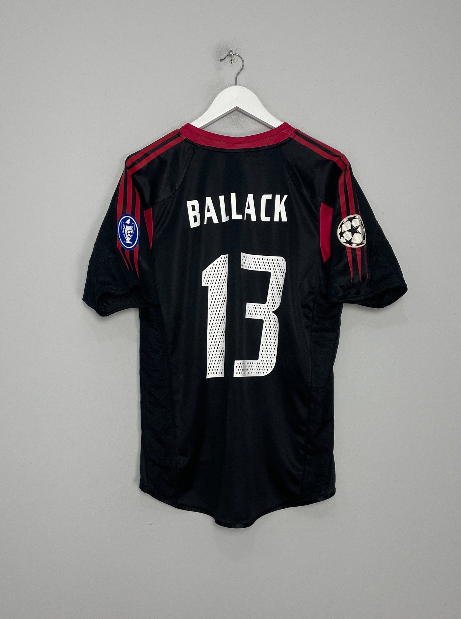 Shop 2004/05 BAYERN MUNICH BALLACK #13 C/L THIRD SHIRT (M) ADIDAS, classic football shirts, vintage football shirts & retro soccer jerseys at Cult Kits