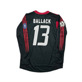 Buy 2004/05 Bayern Munich Ballack 13 L/S C/L Third Shirt (M) Adidas ~ Free worldwide shipping ~ Authentic Vintage Football Shirts from Cult Kits