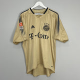 Shop 2004/05 BAYERN MUNICH MAKAAY #10 AWAY SHIRT (L) ADIDAS, classic football shirts, vintage football shirts & retro soccer jerseys at Cult Kits