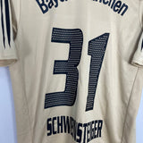 Shop 2004/05 BAYERN MUNICH SCHWEINSTEIGER #31 AWAY SHIRT (XL) ADIDAS, classic football shirts, vintage football shirts & retro soccer jerseys at Cult Kits