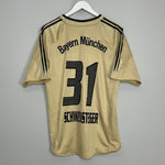 Shop 2004/05 BAYERN MUNICH SCHWEINSTEIGER #31 AWAY SHIRT (XL) ADIDAS, classic football shirts, vintage football shirts & retro soccer jerseys at Cult Kits