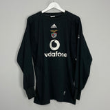 Shop 2004/05 BENFICA *CENTENARY* GK SHIRT (XL) ADIDAS, classic football shirts, vintage football shirts & retro soccer jerseys at Cult Kits