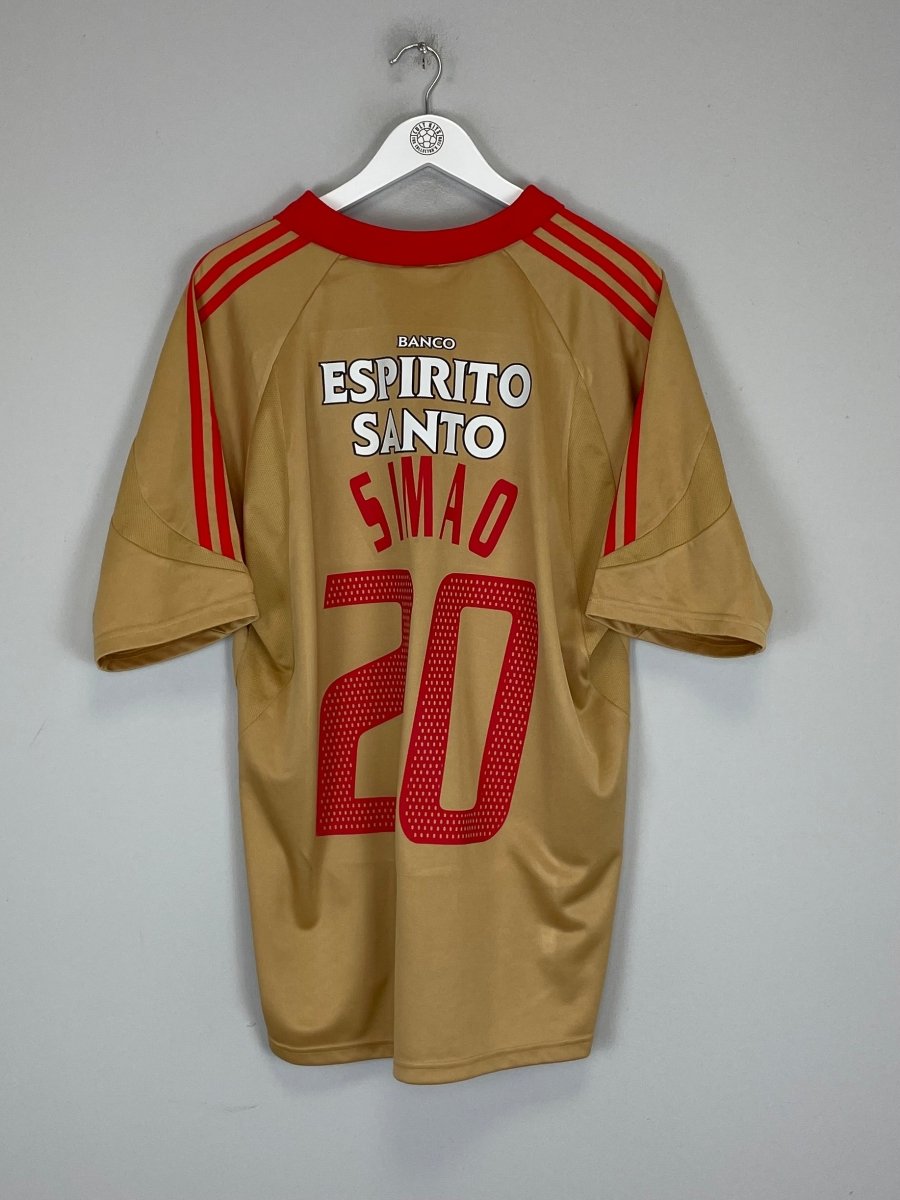 2004/05 BENFICA SIMAO 20 THIRD SHIRT (L) ADIDAS - Cult Kits - Large - Buy Vintage Football Shirts, Authentic Retro Football Shirts For Sale, Classic Football Shirts & Soccer Jersey
