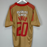 2004/05 BENFICA SIMAO 20 THIRD SHIRT (L) ADIDAS - Cult Kits - Large - Buy Vintage Football Shirts, Authentic Retro Football Shirts For Sale, Classic Football Shirts & Soccer Jersey