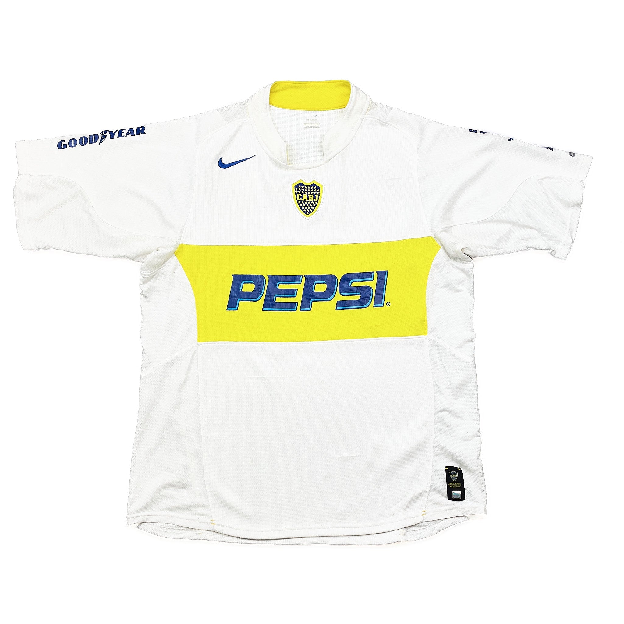 Buy 2004/05 Boca Juniors Away Shirt (L) Nike ~ Free worldwide shipping available ~ Authentic Vintage Football Shirts from Cult Kits
