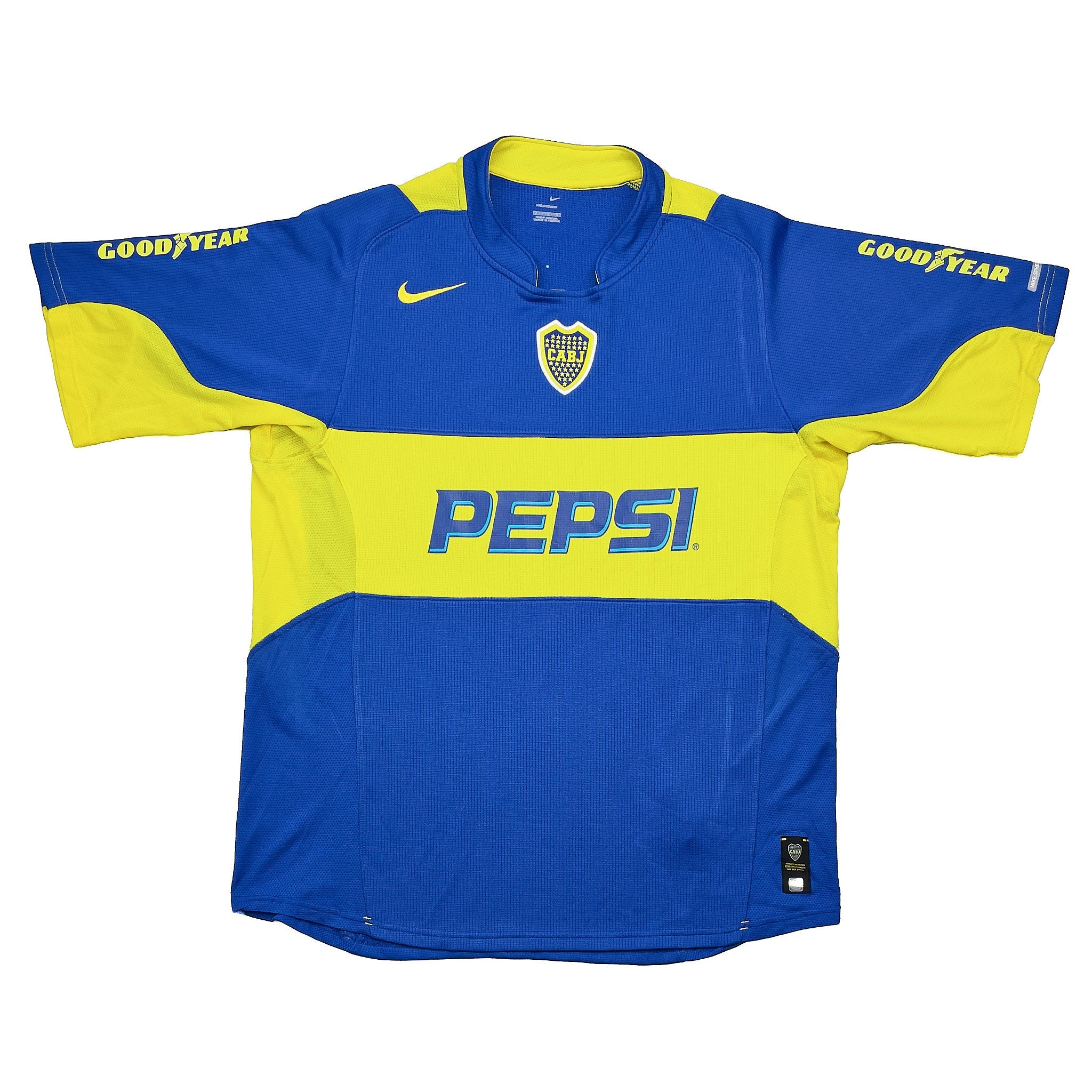 Buy 2004/05 Boca Juniors Palermo 9 Home Shirt (XL) Nike ~ Free worldwide shipping ~ Authentic Vintage Football Shirts from Cult Kits