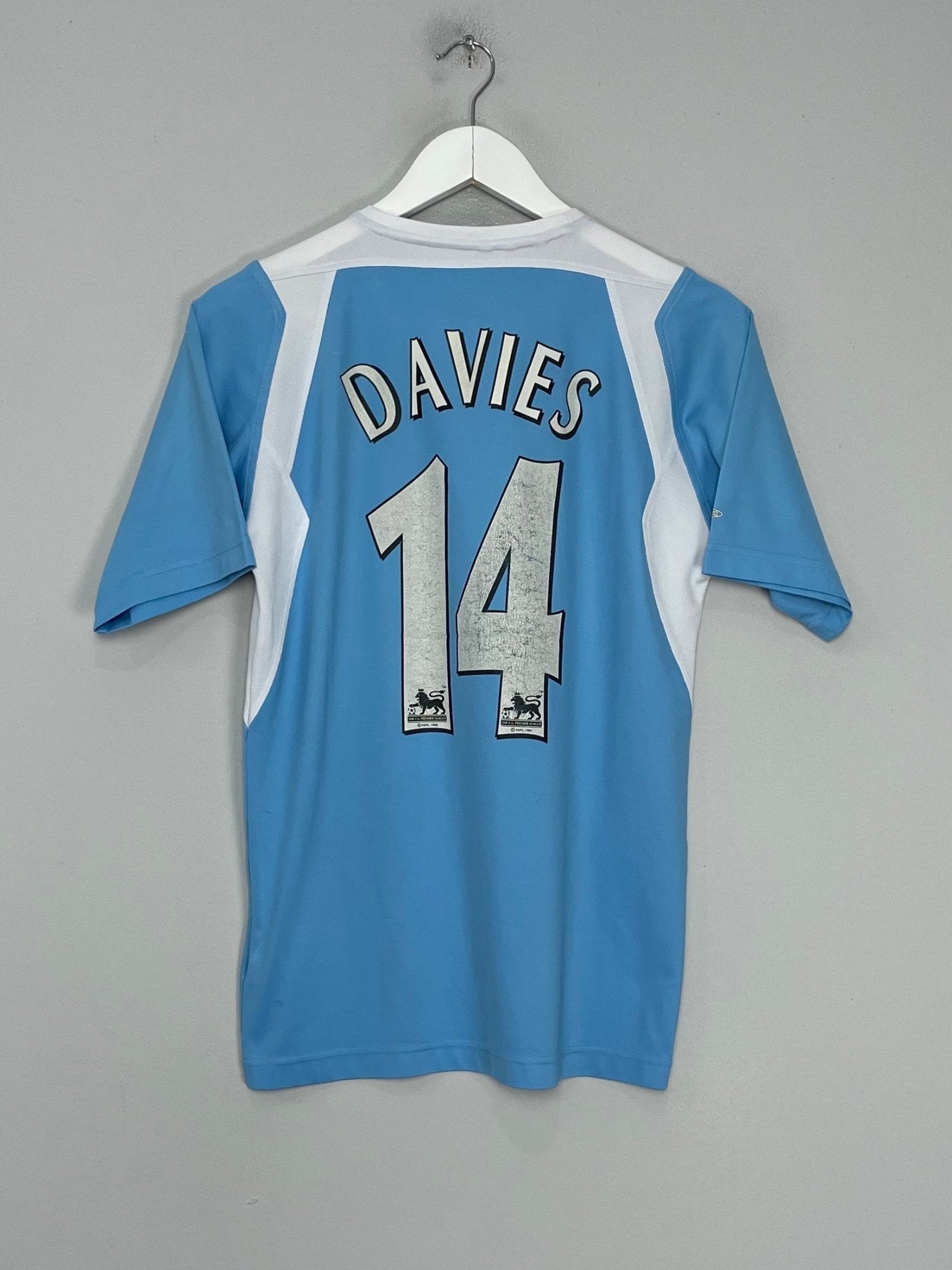 Shop 2004/05 BOLTON DAVIES #14 AWAY SHIRT (S) REEBOK, classic football shirts, vintage football shirts & retro soccer jerseys at Cult Kits