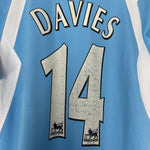 Shop 2004/05 BOLTON DAVIES #14 AWAY SHIRT (S) REEBOK, classic football shirts, vintage football shirts & retro soccer jerseys at Cult Kits