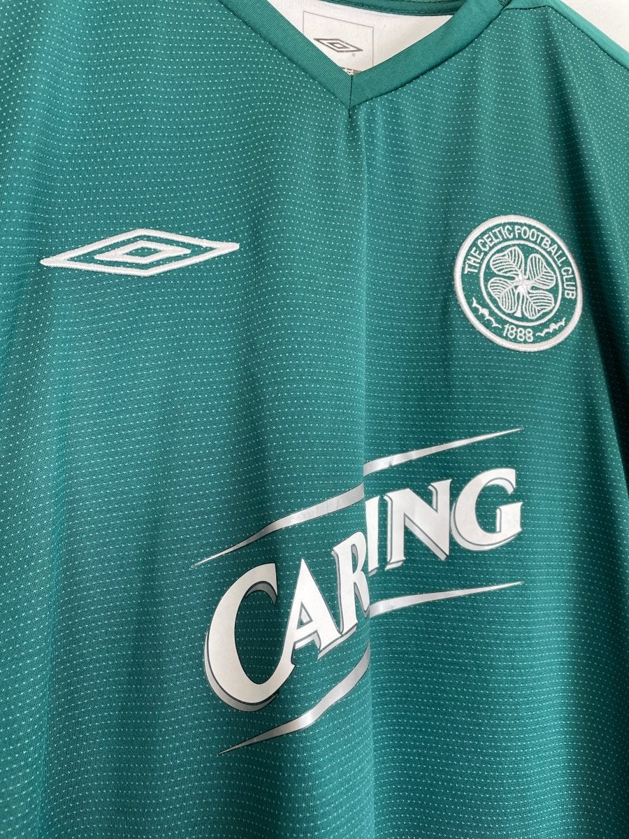 2004/05 CELTIC AWAY SHIRT (M) UMBRO - Cult Kits - Medium - Buy Vintage Football Shirts, Authentic Retro Football Shirts For Sale, Classic Football Shirts & Soccer Jersey