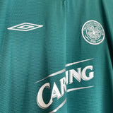 2004/05 CELTIC AWAY SHIRT (M) UMBRO - Cult Kits - Medium - Buy Vintage Football Shirts, Authentic Retro Football Shirts For Sale, Classic Football Shirts & Soccer Jersey
