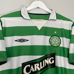 Shop 2004/05 CELTIC HOME SHIRT (L) UMBRO, classic football shirts, vintage football shirts & retro soccer jerseys at Cult Kits