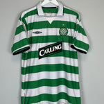 2004/05 CELTIC HOME SHIRT (XL) UMBRO - Cult Kits - XL - Buy Vintage Football Shirts, Authentic Retro Football Shirts For Sale, Classic Football Shirts & Soccer Jersey