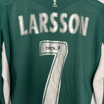 Shop 2004/05 CELTIC LARSSON #7 L/S AWAY SHIRT (XL) UMBRO, classic football shirts, vintage football shirts & retro soccer jerseys at Cult Kits