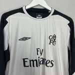 Shop 2004/05 CHELSEA CECH #1 GK SHIRT (XXL) UMBRO, classic football shirts, vintage football shirts & retro soccer jerseys at Cult Kits