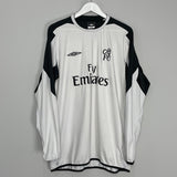 Shop 2004/05 CHELSEA CECH #1 GK SHIRT (XXL) UMBRO, classic football shirts, vintage football shirts & retro soccer jerseys at Cult Kits