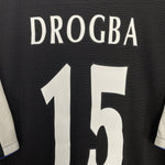 Shop 2004/05 CHELSEA DROGBA #15 AWAY SHIRT (XL) UMBRO, classic football shirts, vintage football shirts & retro soccer jerseys at Cult Kits