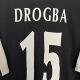 Shop 2004/05 CHELSEA DROGBA #15 AWAY SHIRT (XL) UMBRO, classic football shirts, vintage football shirts & retro soccer jerseys at Cult Kits