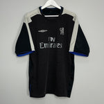 Shop 2004/05 CHELSEA DROGBA #15 AWAY SHIRT (XL) UMBRO, classic football shirts, vintage football shirts & retro soccer jerseys at Cult Kits