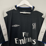 Shop 2004/05 CHELSEA DROGBA #15 AWAY SHIRT (XL) UMBRO, classic football shirts, vintage football shirts & retro soccer jerseys at Cult Kits