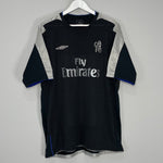 Shop 2004/05 CHELSEA DROGBA #15 AWAY SHIRT (XXL) UMBRO, classic football shirts, vintage football shirts & retro soccer jerseys at Cult Kits