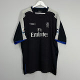 Shop 2004/05 CHELSEA LAMPARD #8 AWAY SHIRT (L) UMBRO, classic football shirts, vintage football shirts & retro soccer jerseys at Cult Kits