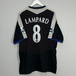 Shop 2004/05 CHELSEA LAMPARD #8 AWAY SHIRT (L) UMBRO, classic football shirts, vintage football shirts & retro soccer jerseys at Cult Kits