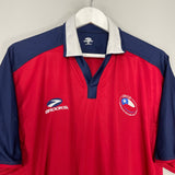 Shop 2004/05 CHILE HOME SHIRT (L) BROOKS, classic football shirts, vintage football shirts & retro soccer jerseys at Cult Kits