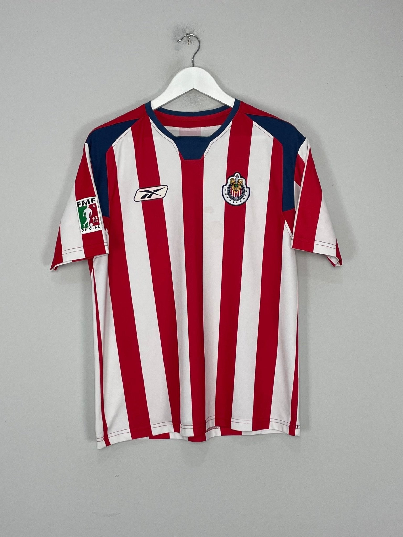Shop 2004/05 CHIVAS GUADALAJARA HOME SHIRT (L) REEBOK, classic football shirts, vintage football shirts & retro soccer jerseys at Cult Kits